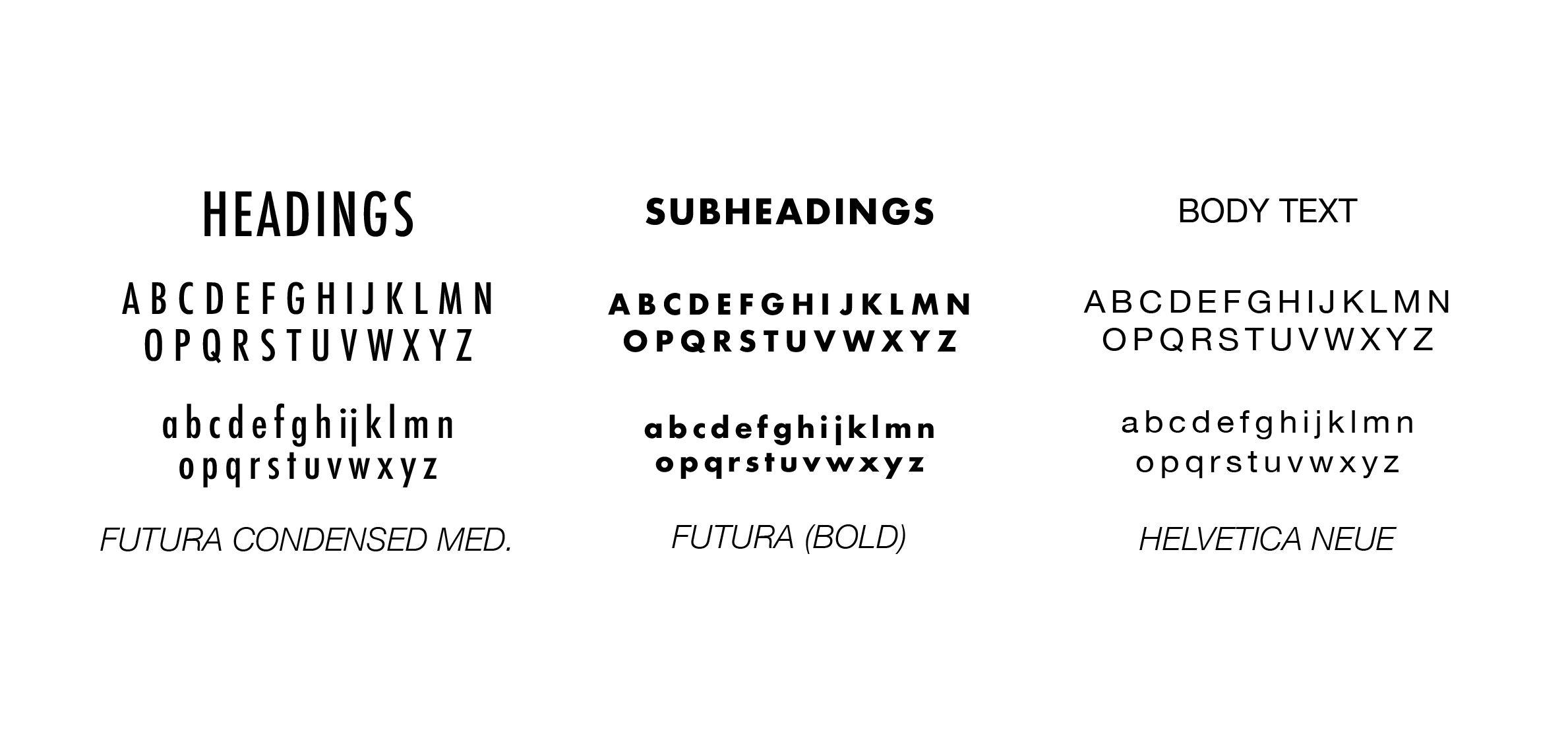 Elevate Branding Fonts